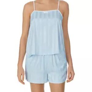 Kate Spade New York Women's Luxurious Jacquard Satin Sleeveless Top & Shorts Set